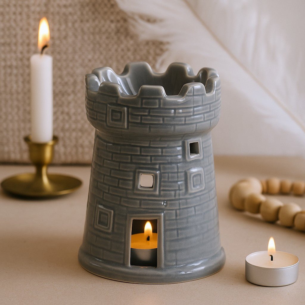 Oil Burner Grey Castle - SHAMTAM.COM