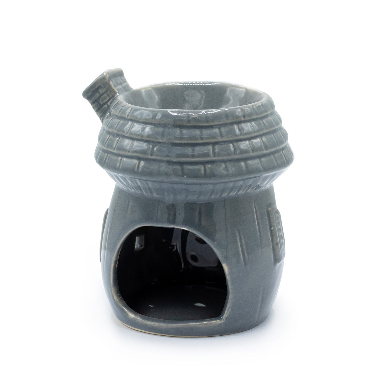 Mushroom House Oil Burner - Grey - SHAMTAM.COM