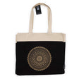 Oversized 14oz Stonewashed Cotton Tote Bag – Gold Mandala - SHAMTAM.COM