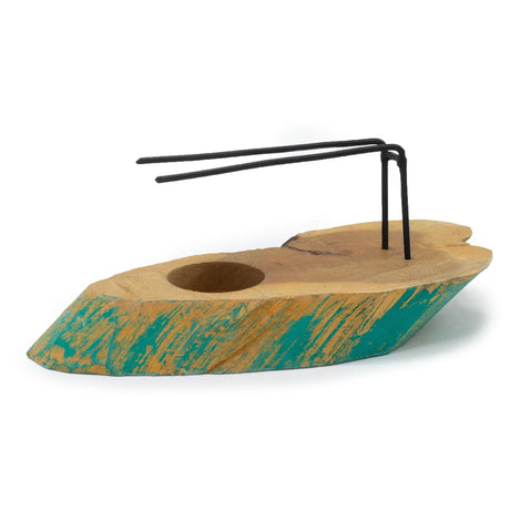 Palo Santo Heater - Greenwash Gamel Wood - SHAMTAM.COM