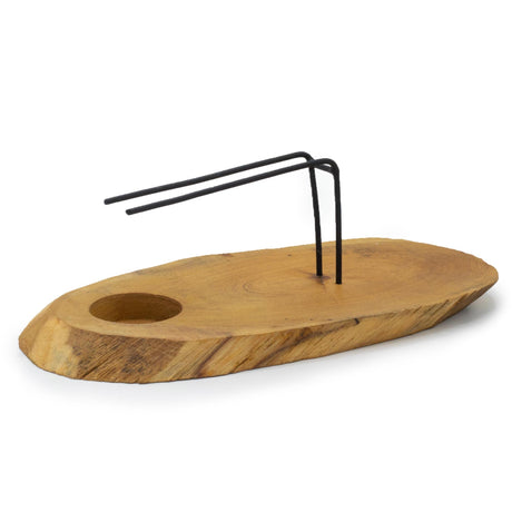 Palo Santo Heater - Natural Gamel Wood - SHAMTAM.COM