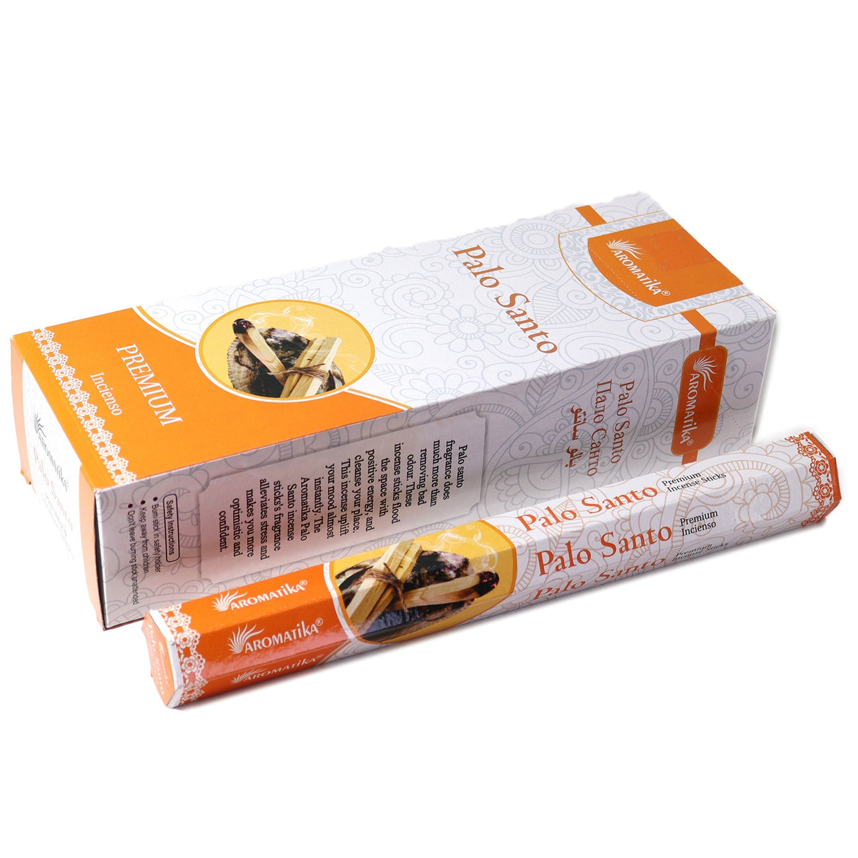 Aromatika Charcoal Free Hex Incense - Palo Santo - SHAMTAM.COM