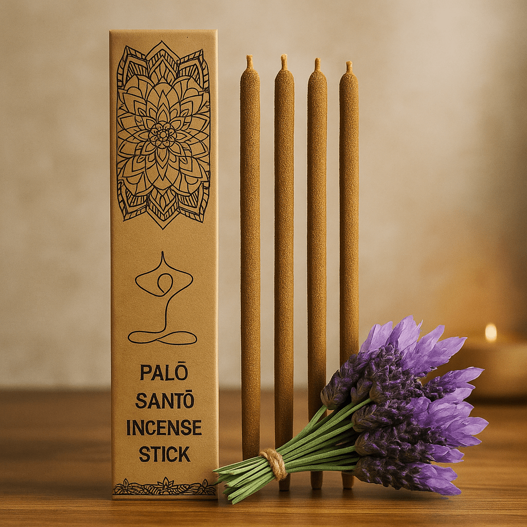 Palo Santo Incense Sticks Lavender Large 4 Sticks - SHAMTAM.COM