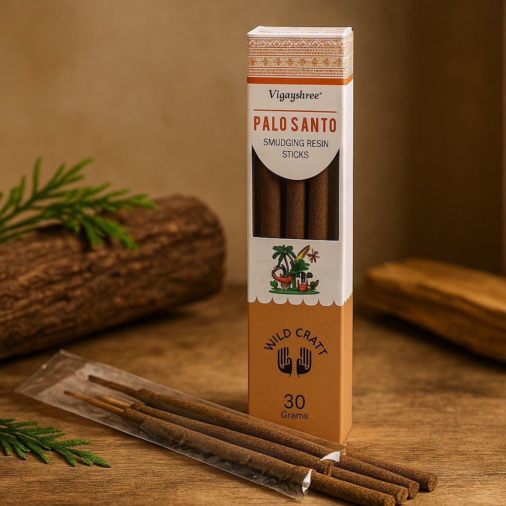 Palo Santo Smudging Resin Sticks 30g Golden - SHAMTAM.COM