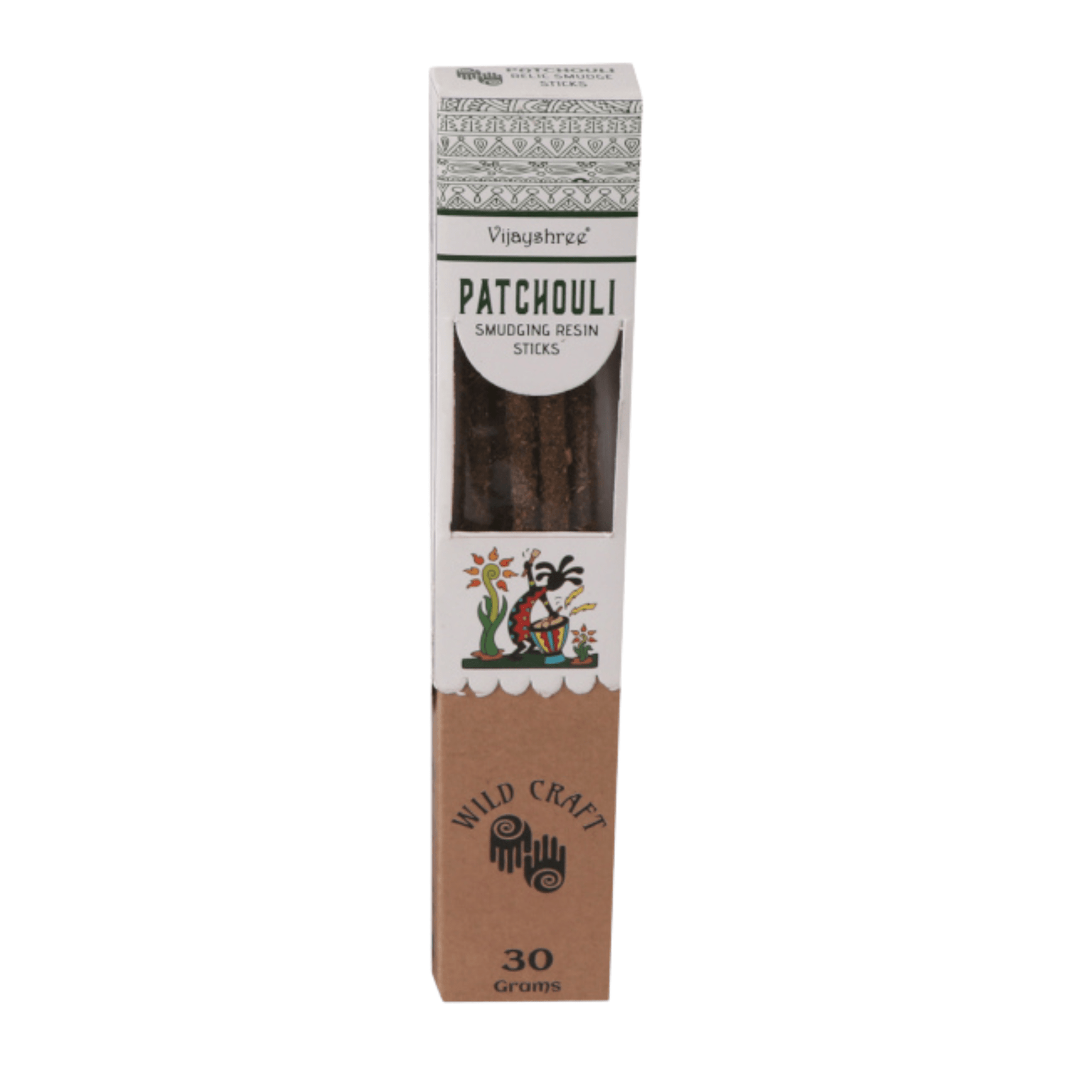 30g Golden Patchouli Smudging Resin Sticks - SHAMTAM.COM