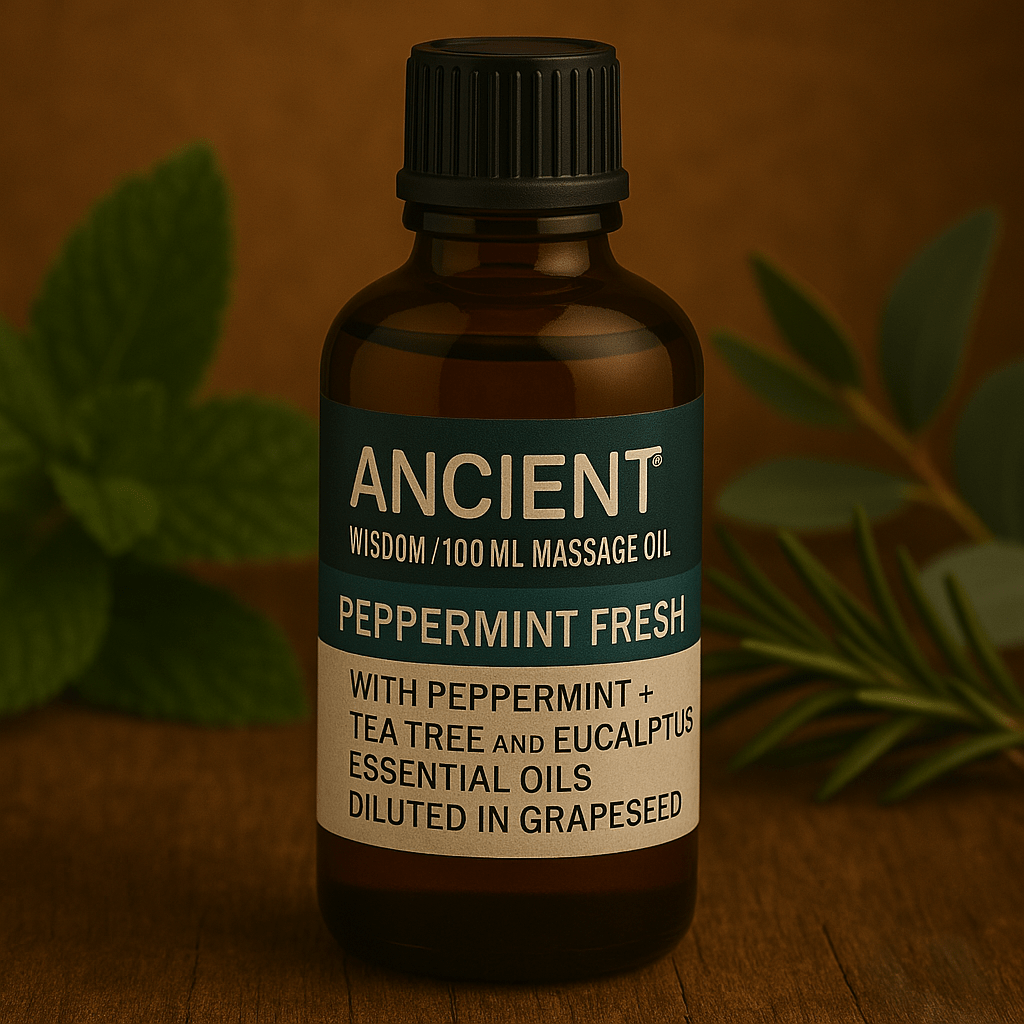 Peppermint Massage Oil 100 ml - SHAMTAM.COM