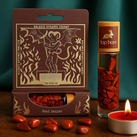 Perfume Oil Roll On - The Devil Red Jasper - SHAMTAM.COM