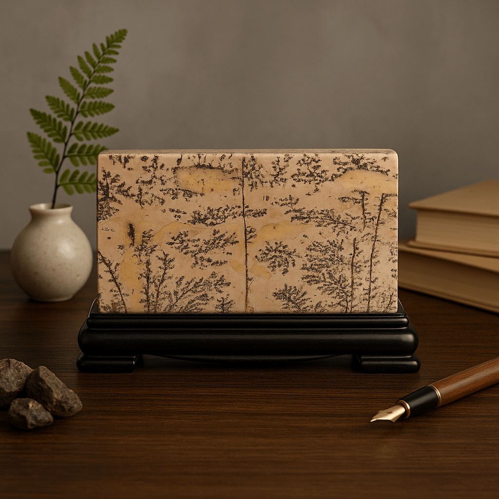 Picture Stone Landscape, 140x80mm Guohua - SHAMTAM.COM