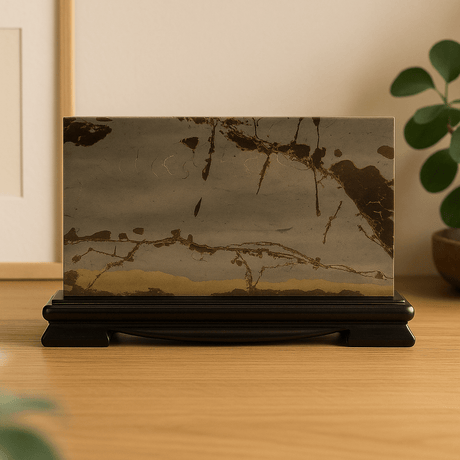 Picture Stone Large Landscape, 150x250mm 800g Guohua - SHAMTAM.COM