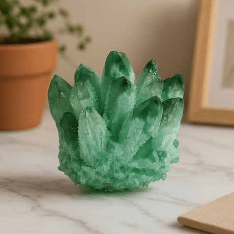 Quartz Crystal Cluster Man - Made - SHAMTAM.COM