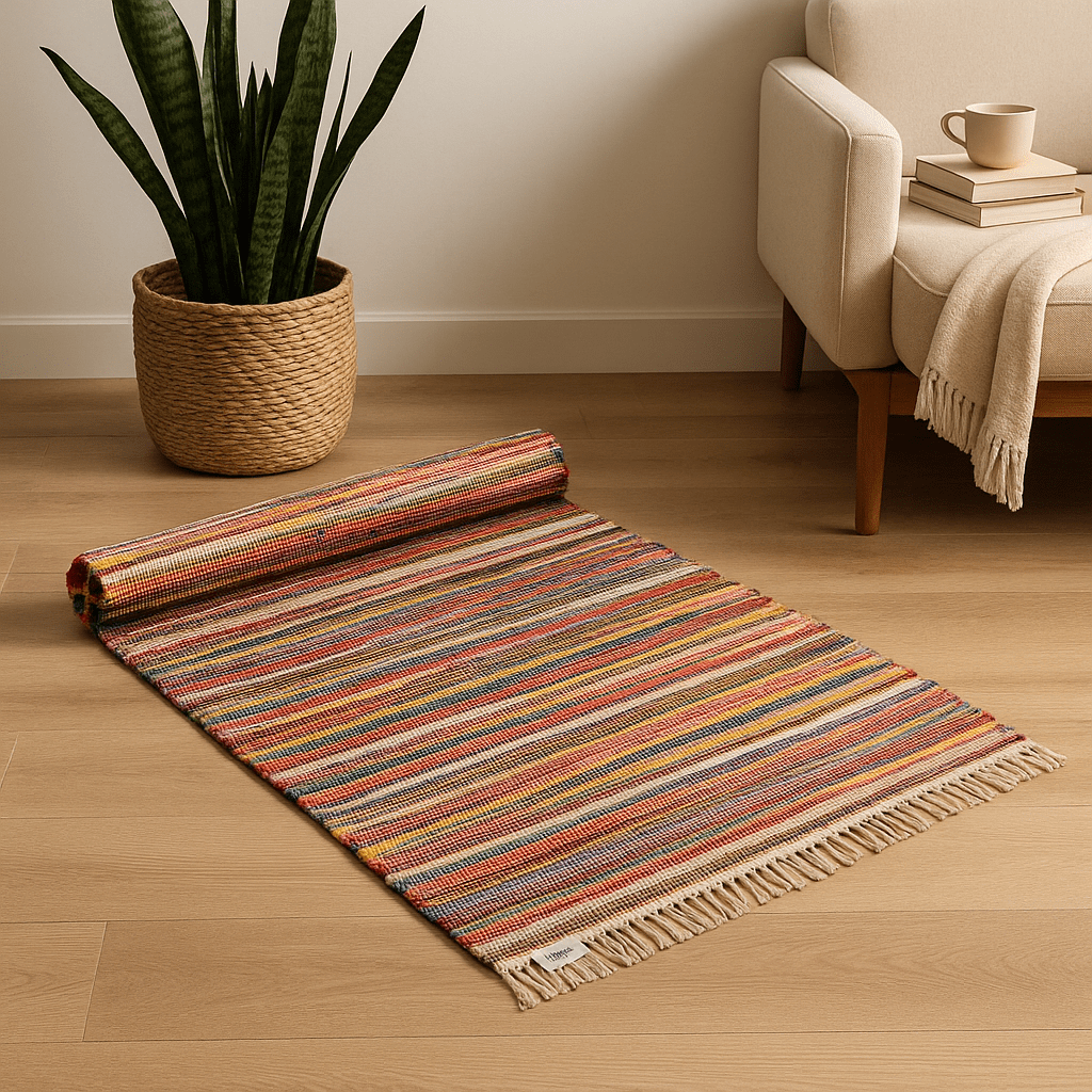 Rag Area Rug 150x200 cm Random Colours - SHAMTAM.COM