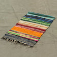 Large Rag Rug - 150x90cm - premium quality - Rainbow Colours - SHAMTAM.COM