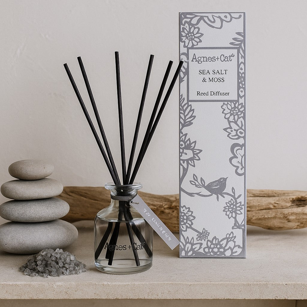 Reed Diffuser Sea Salt and Moss 140ml - SHAMTAM.COM