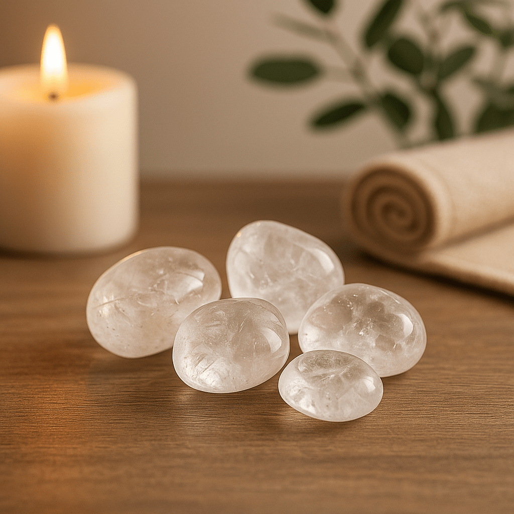 Rock Crystal Stones 24 Pack A Grade - SHAMTAM.COM