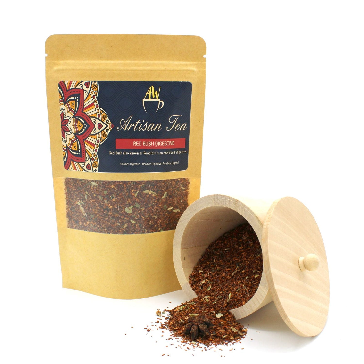 Rooibos Tea Mint Digestive 50 g - SHAMTAM.COM
