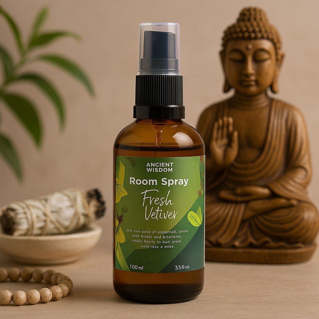 Room Spray Fresh Vetiver 100ml - SHAMTAM.COM