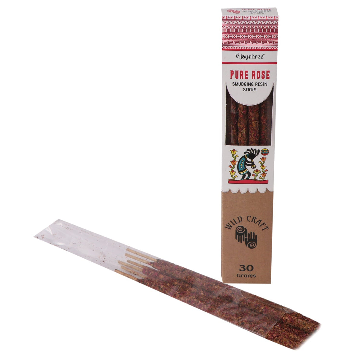 30g Golden Pure Rose Smudging Resin Sticks - SHAMTAM.COM