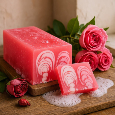 Rose Soap Loaf, 1.2 kg - SHAMTAM.COM