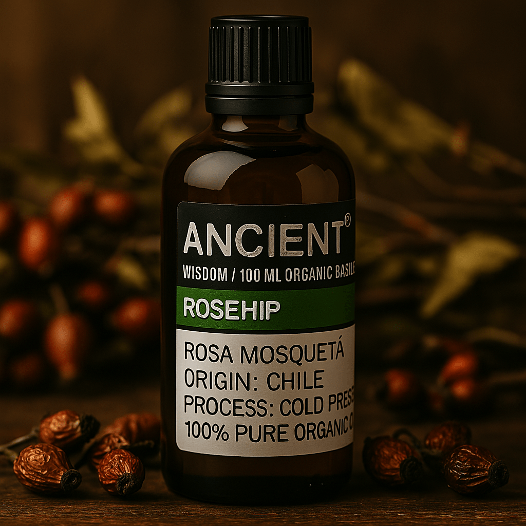Rosehip Base Oil Organic - 100ml - SHAMTAM.COM