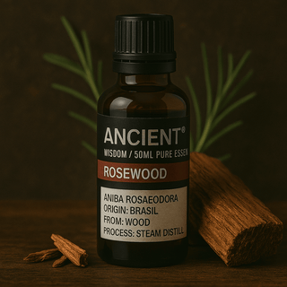 Rosewood Essential Oil Steam Distilled 50ml