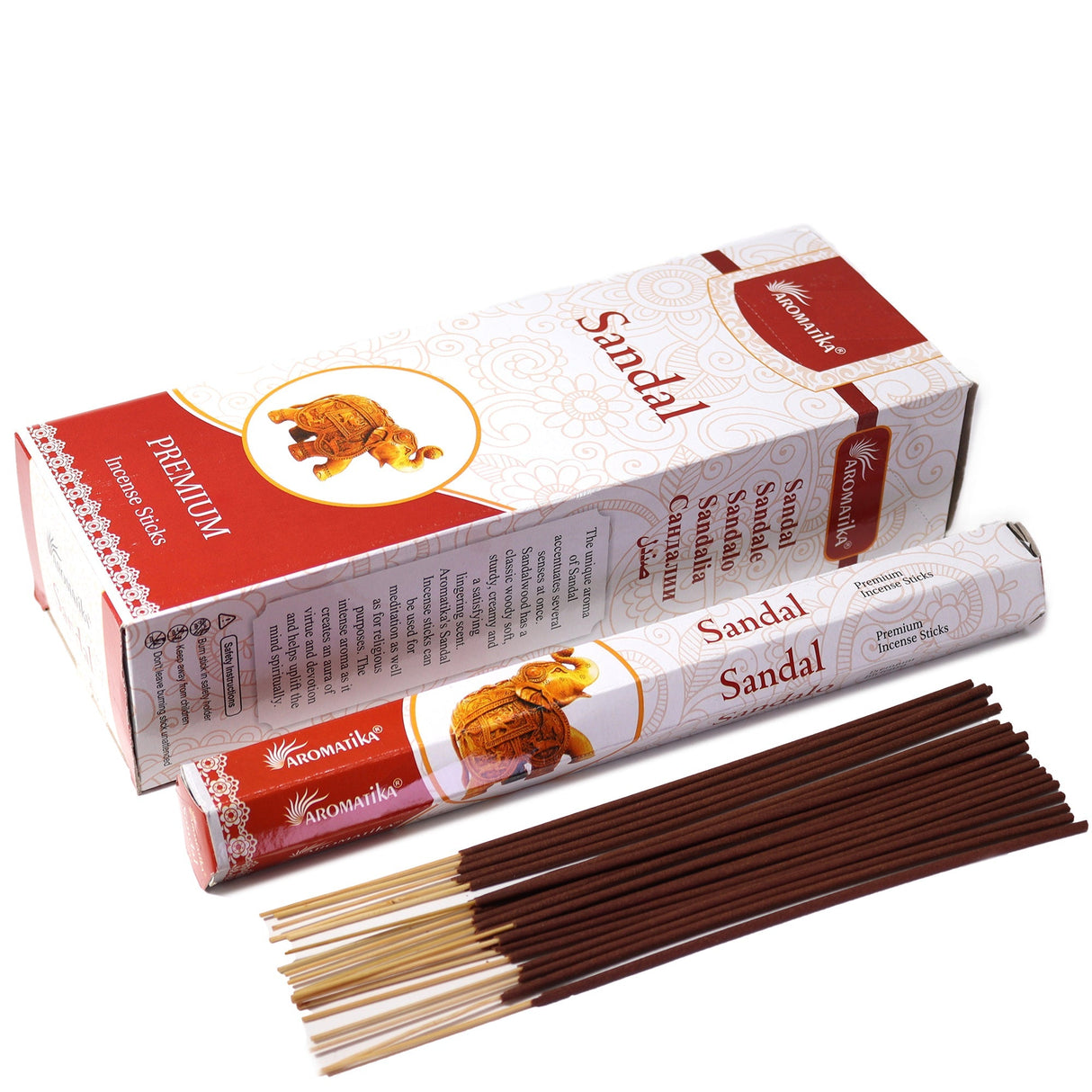 Aromatika Charcoal Free Hex Incense - Sandal - SHAMTAM.COM