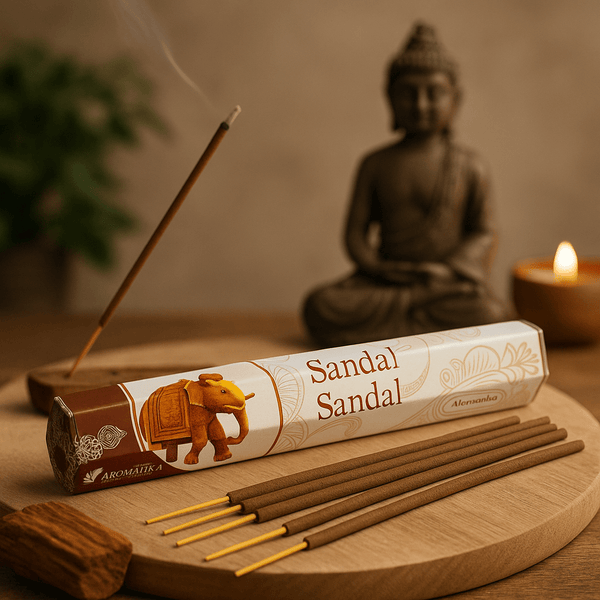 Sandalwood Incense Sticks, 20 Count