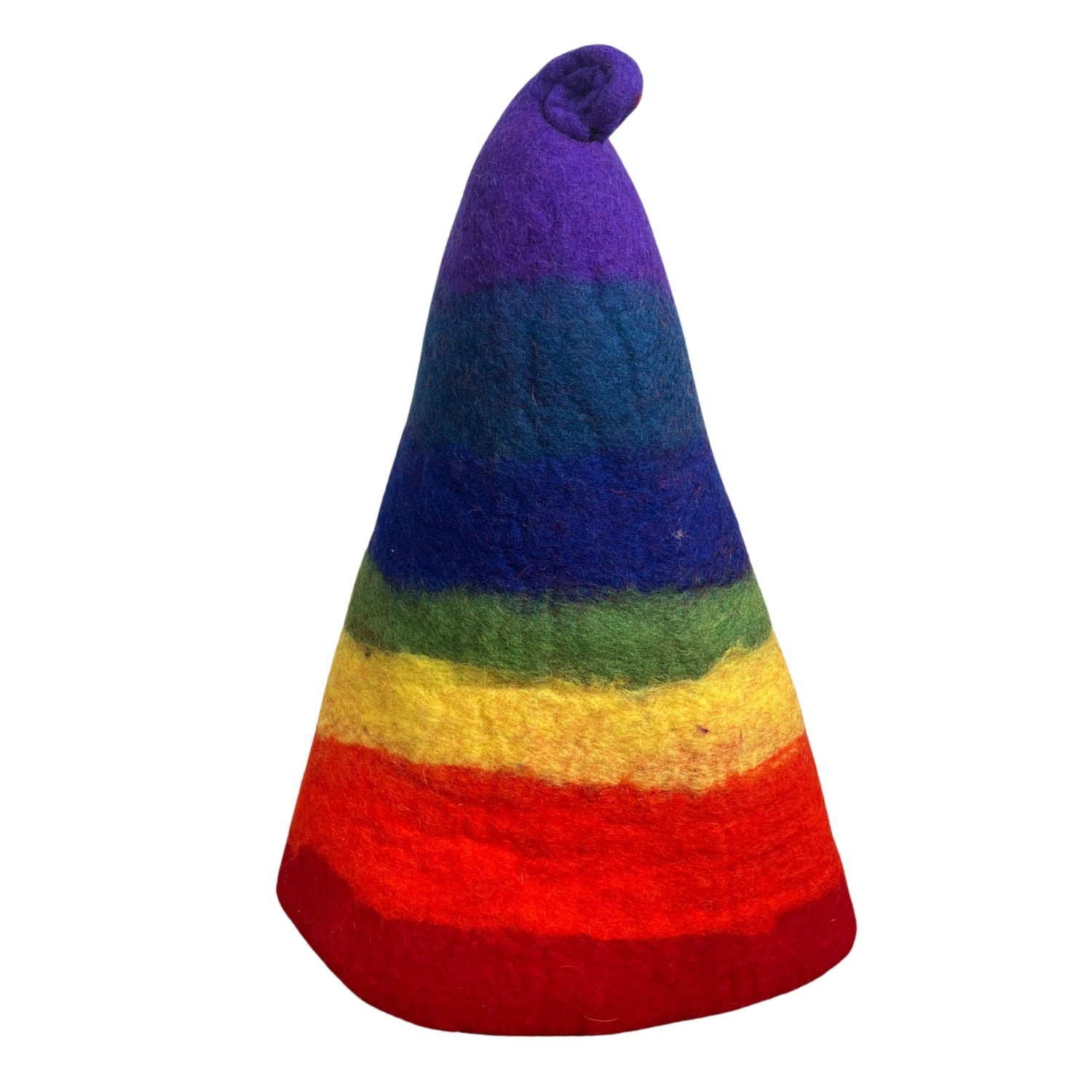 Felted Sauna Wizard Hat - Rainbow - SHAMTAM.COM