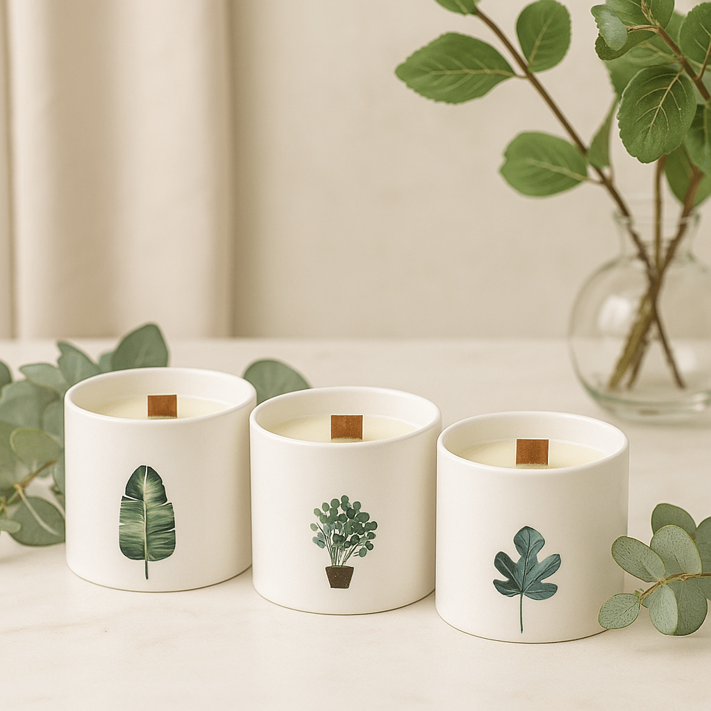 Scented Soy Candle, Marsh Viola Wood Wick - SHAMTAM.COM