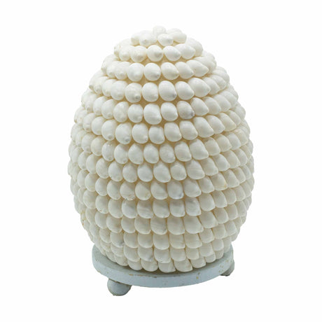 Boho Sea Shell Lamp - Buting Shell Oval - 15cm - SHAMTAM.COM