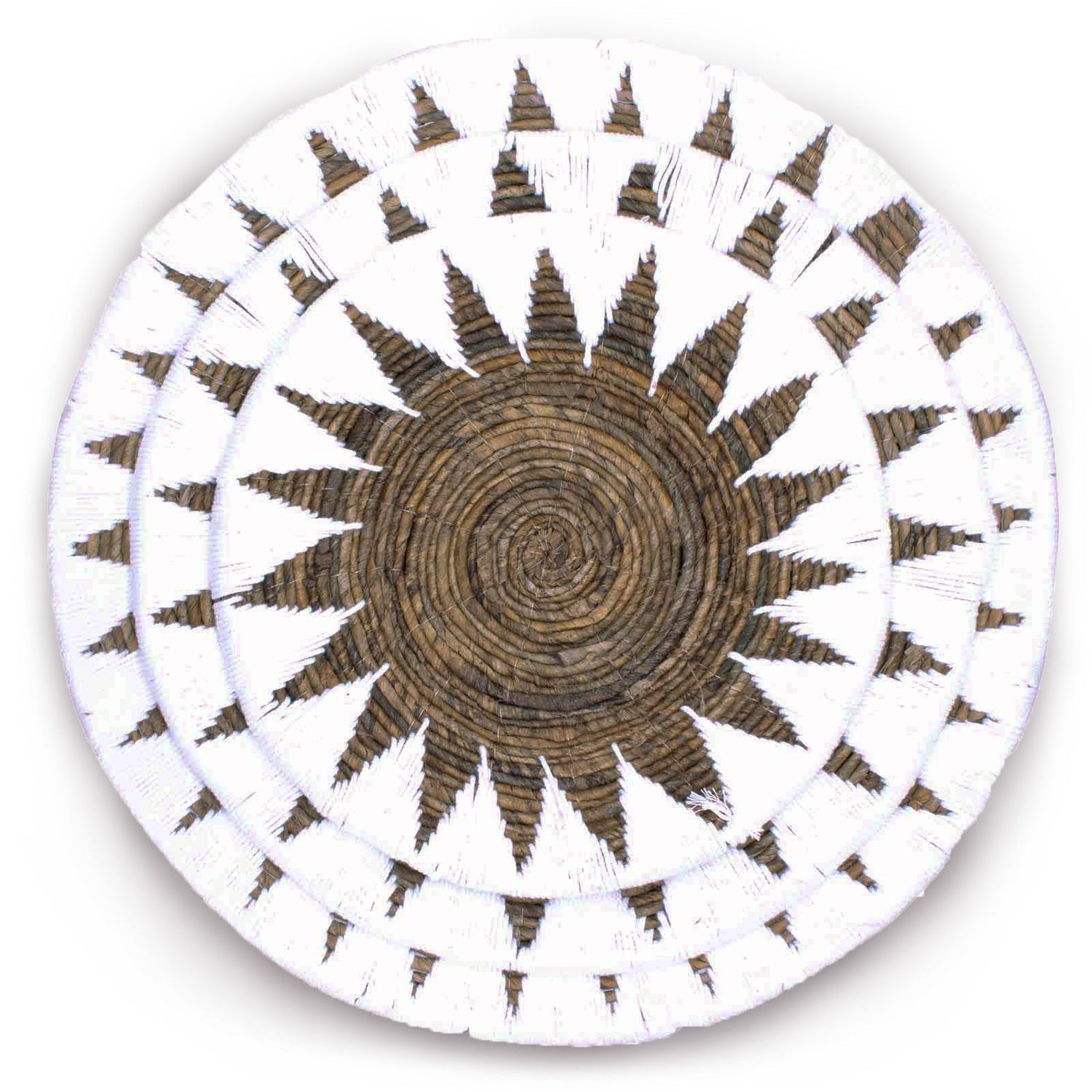 Set of Three Seagrass Bowls Wall Art - Cream - SHAMTAM.COM