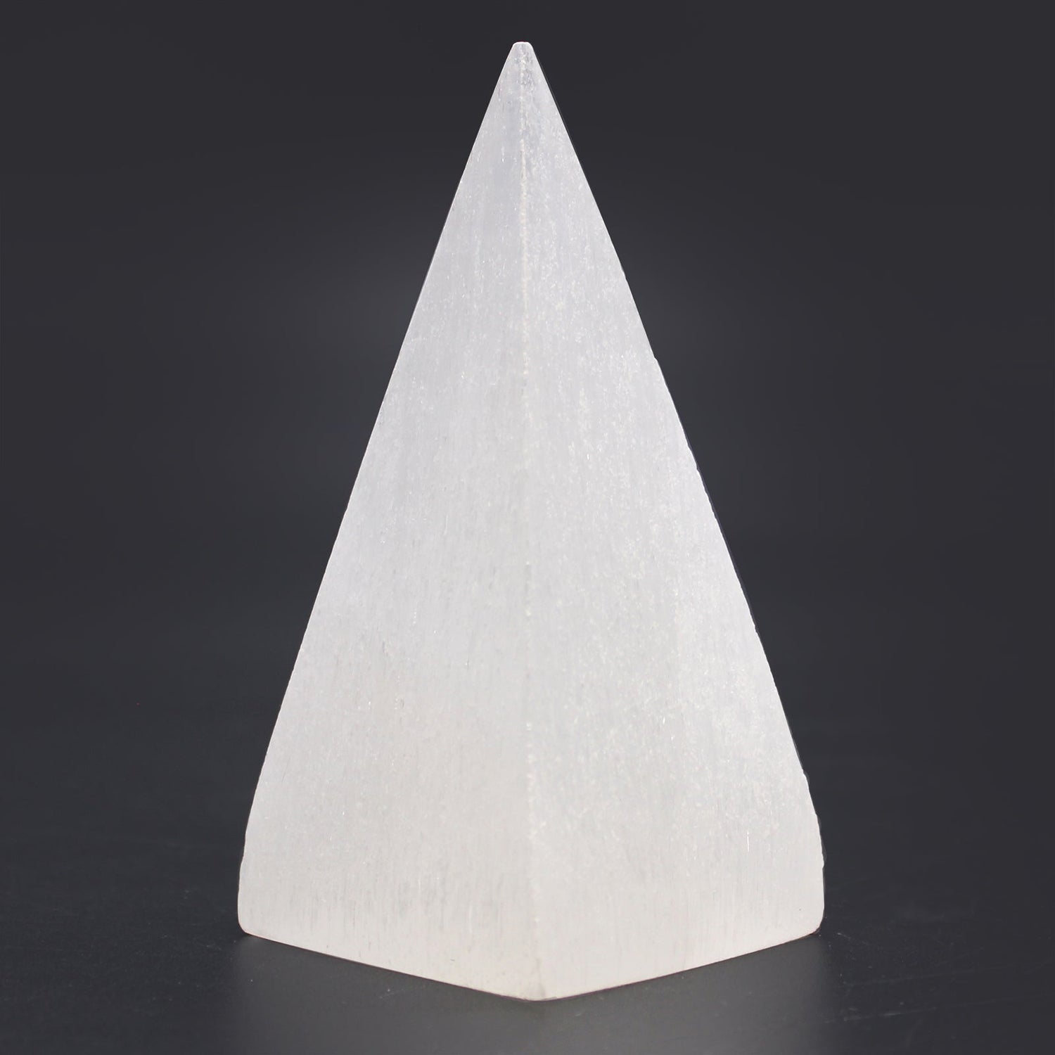 Selenite Pyramid - 10 cm - SHAMTAM.COM