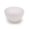 6cm smooth polished translucent white Selenite round bowl from Morocco for decoration and spiritual use
