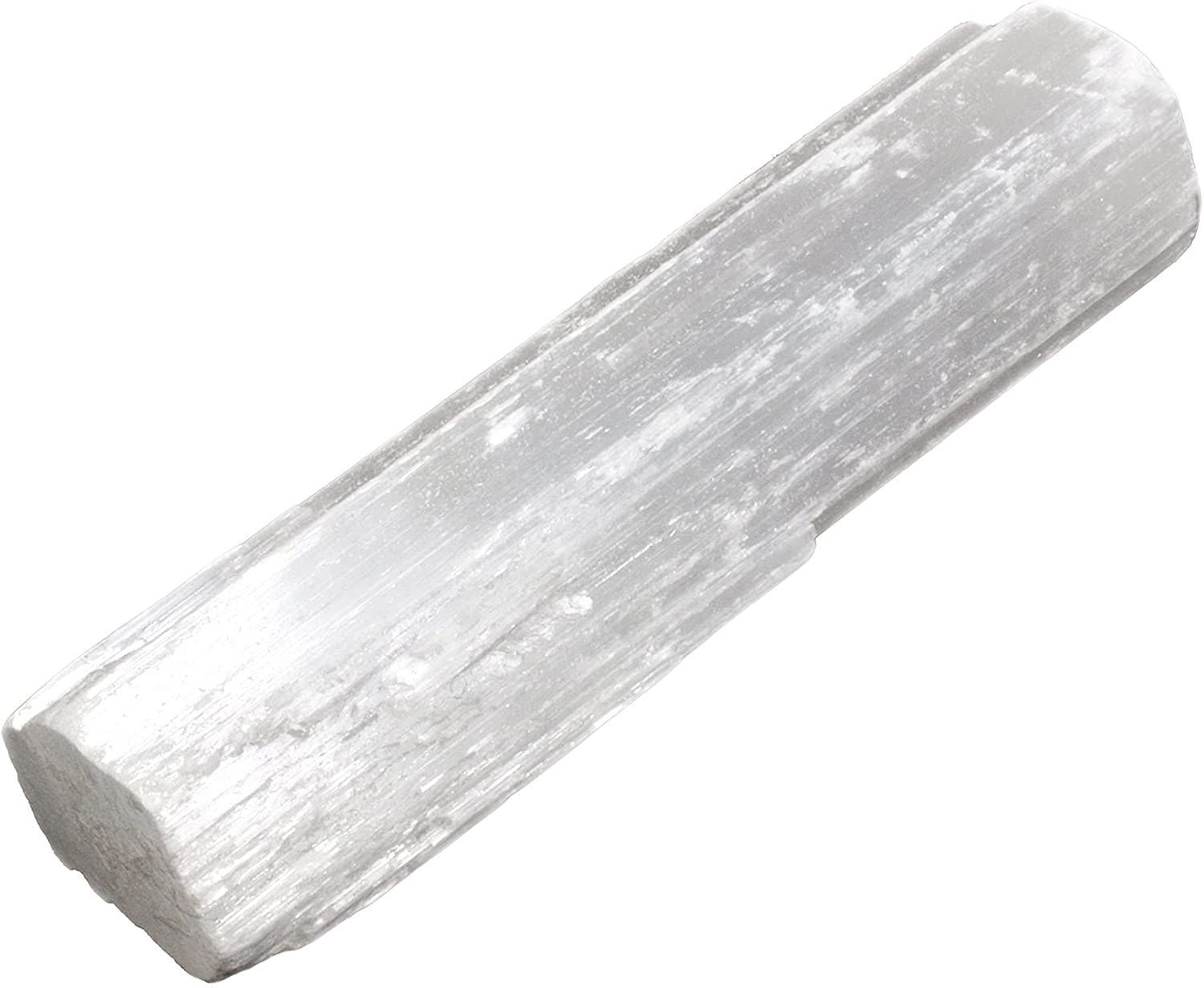 Selenite Stick Raw Crystal 7 - 10 cm Meditation - SHAMTAM.COM