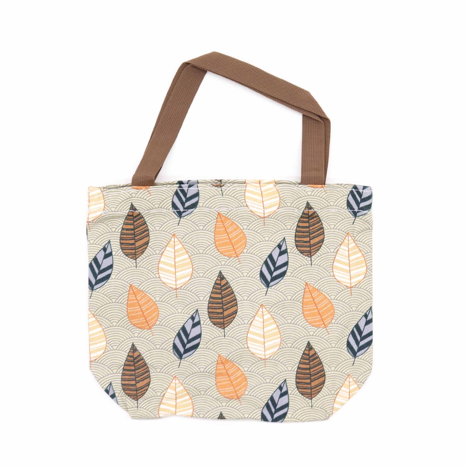 Durable Tropical Handy Quick Shop Bag with Elegant Botanical Patterns - Assorted Designs, 32x23x10cm - SHAMTAM.COM