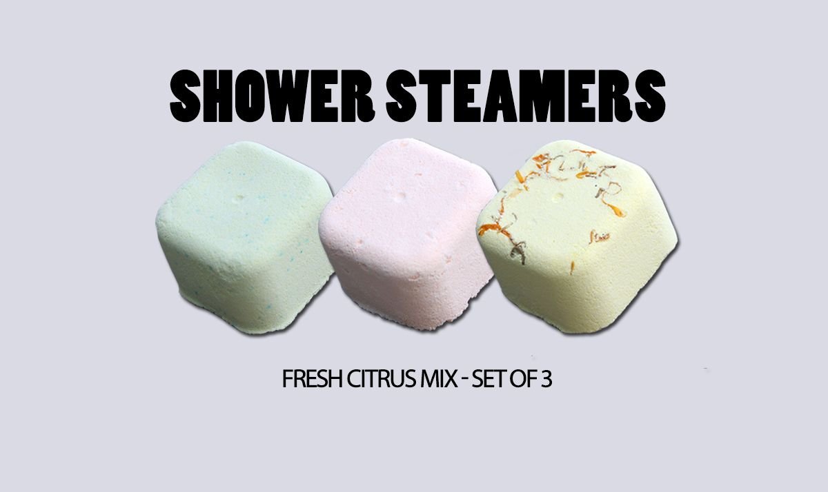 Shower Steamers 3 Pack Aromatherapy Citrus Mix - SHAMTAM.COM