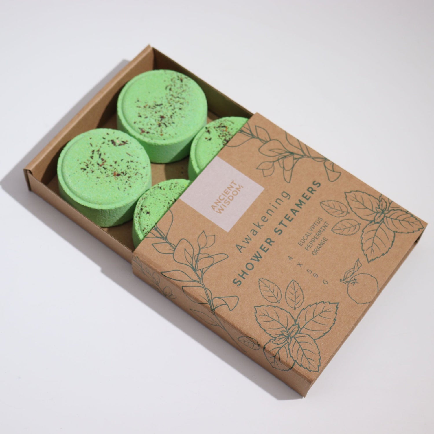 Awakening Zen Shower Steamers Gift Set - All - Natural Essential Oils, Vegan & Cruelty - Free, Made in Sheffield, UK - SHAMTAM.COM