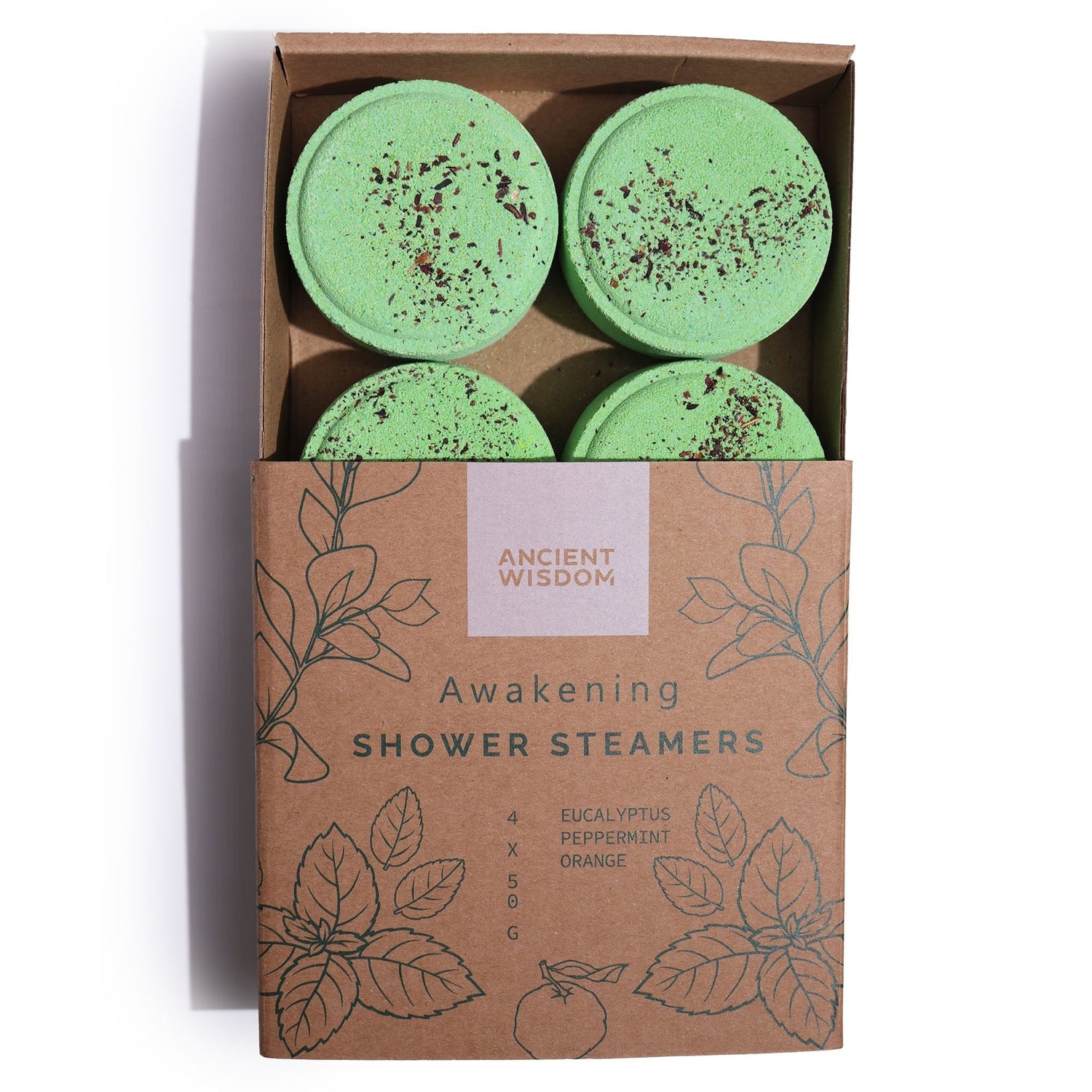 Awakening Zen Shower Steamers Gift Set - All - Natural Essential Oils, Vegan & Cruelty - Free, Made in Sheffield, UK - SHAMTAM.COM