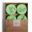 Awakening Zen Shower Steamers Gift Set - All - Natural Essential Oils, Vegan & Cruelty - Free, Made in Sheffield, UK - SHAMTAM.COM