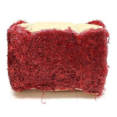 Shredded Paper Bale Red Hamper Filler 5kg - SHAMTAM.COM