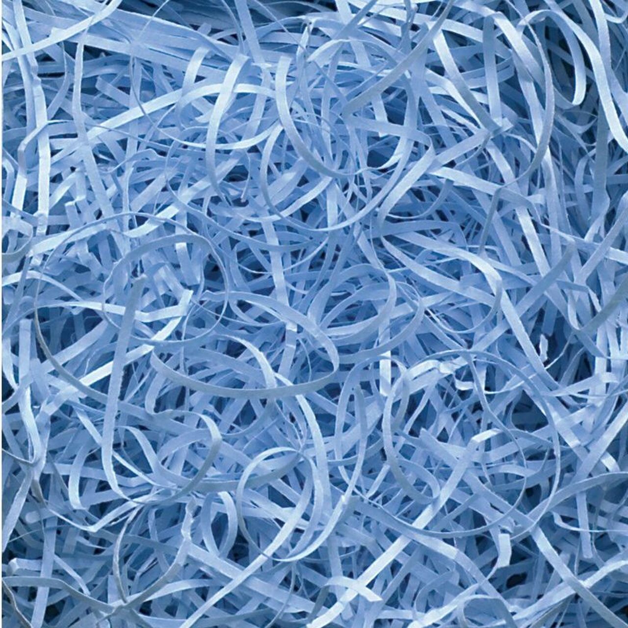 Sky Blue Shredded paper - (0.5KG) - SHAMTAM.COM