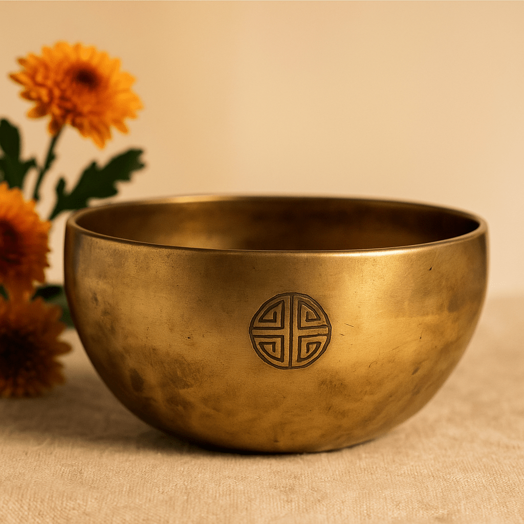 Singing Bowl 15cm 750g Nepalese Moon - SHAMTAM.COM