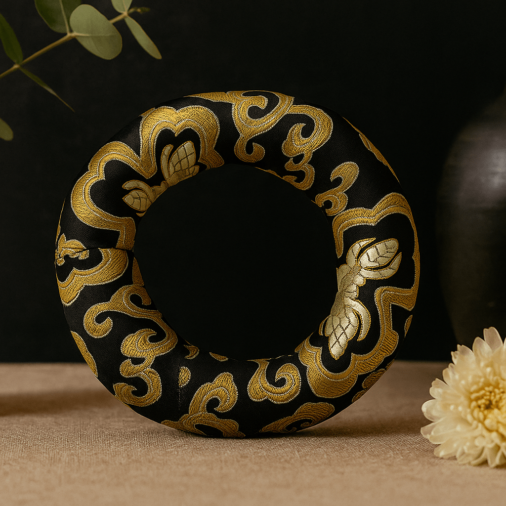 Singing Bowl Cushion 12cm Assorted Colours 14 - 16cm Bowls - SHAMTAM.COM