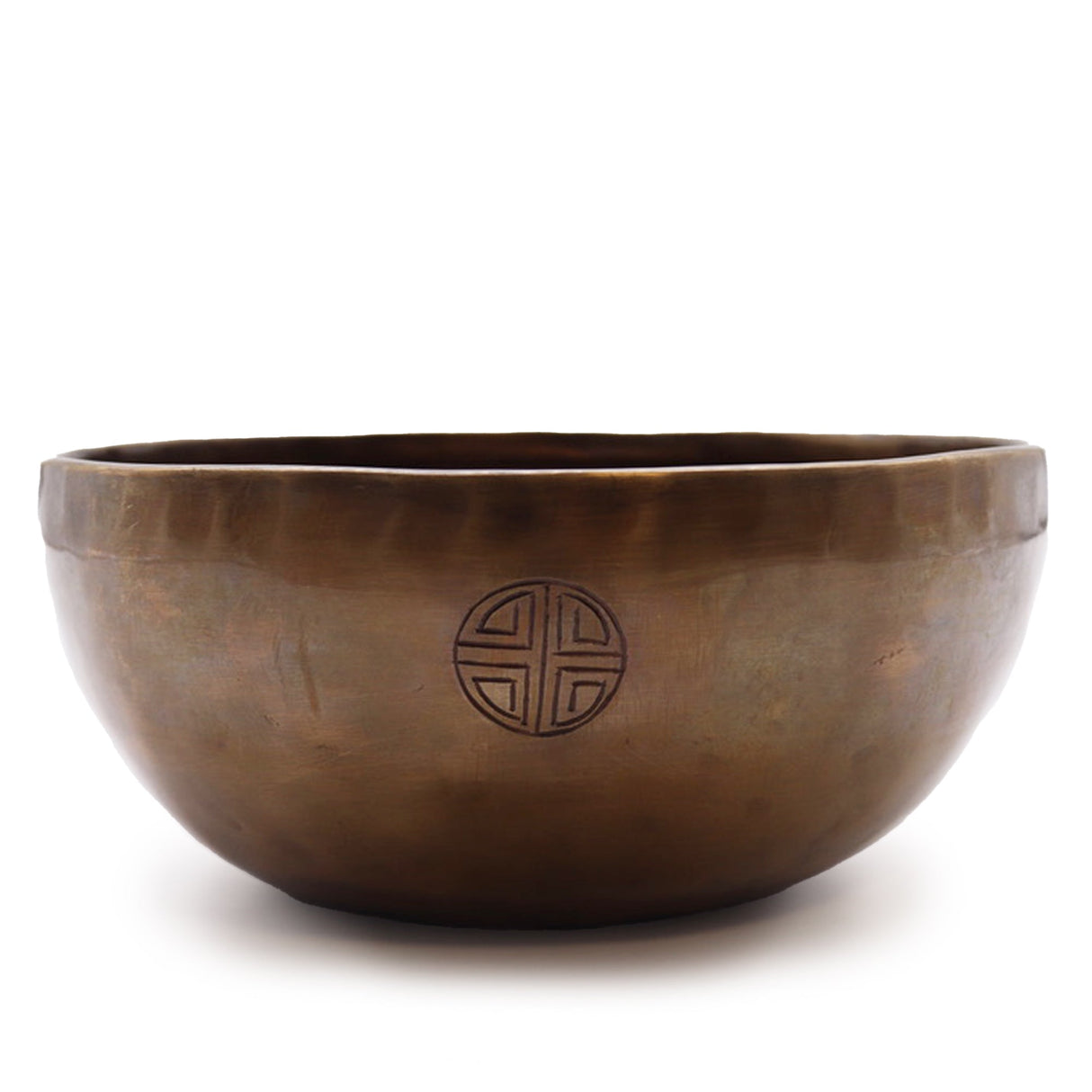 Extra Large Indian Moon Phase Singing Bowl - (approx 1500g) - 22cm - SHAMTAM.COM