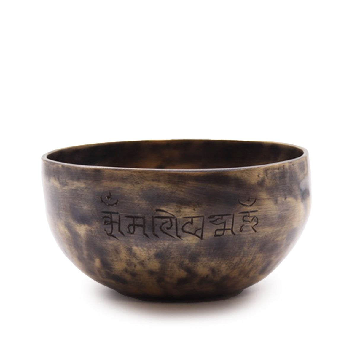 Small Indian Moon Phase Singing Bowl - (approx 550g) - 13cm - SHAMTAM.COM
