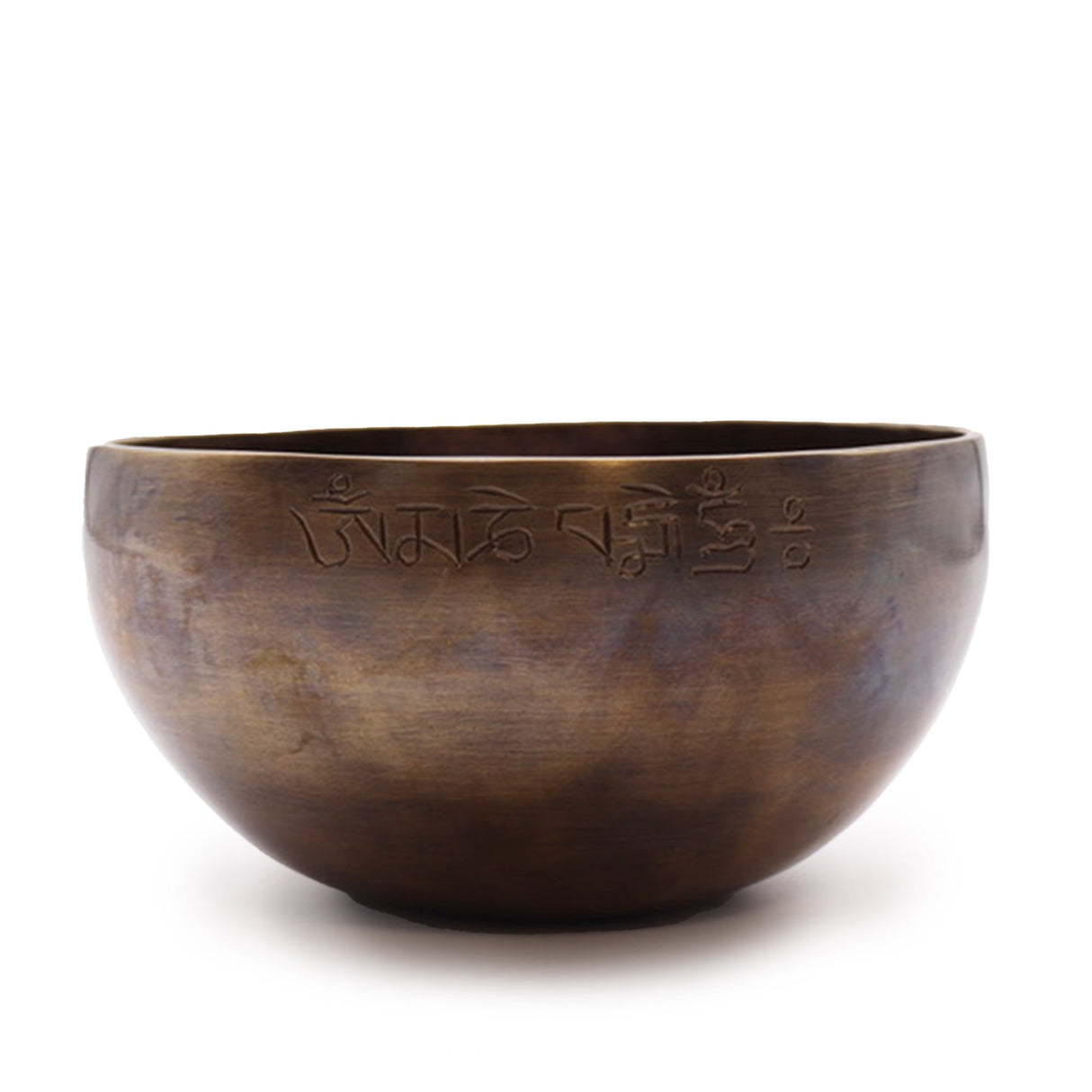 Large Indian Moon Phase Singing Bowl - (approx 850g) - 17cm - SHAMTAM.COM