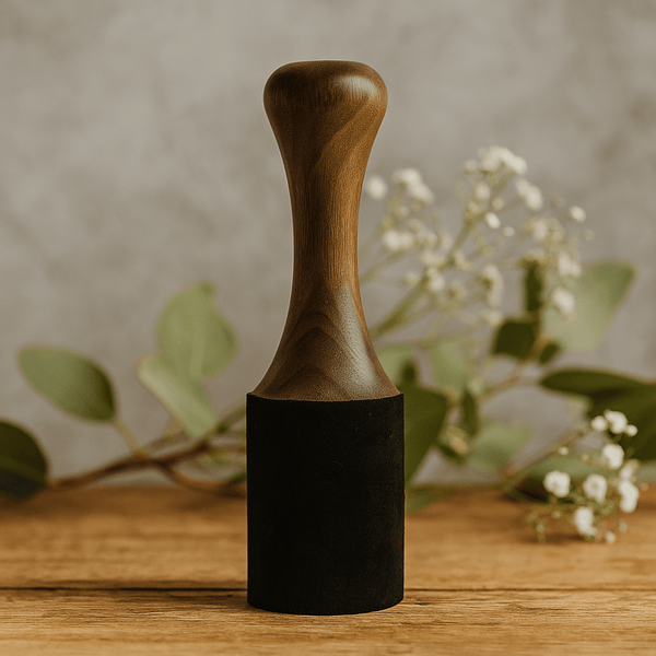 Mazzetta per campana tibetana in legno 26 x 9,5 cm