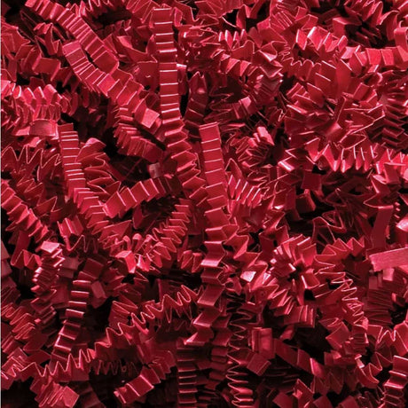 Red Shredded Paper - SizzlePak Deep Red (1KG) for Gift Wrapping - SHAMTAM.COM