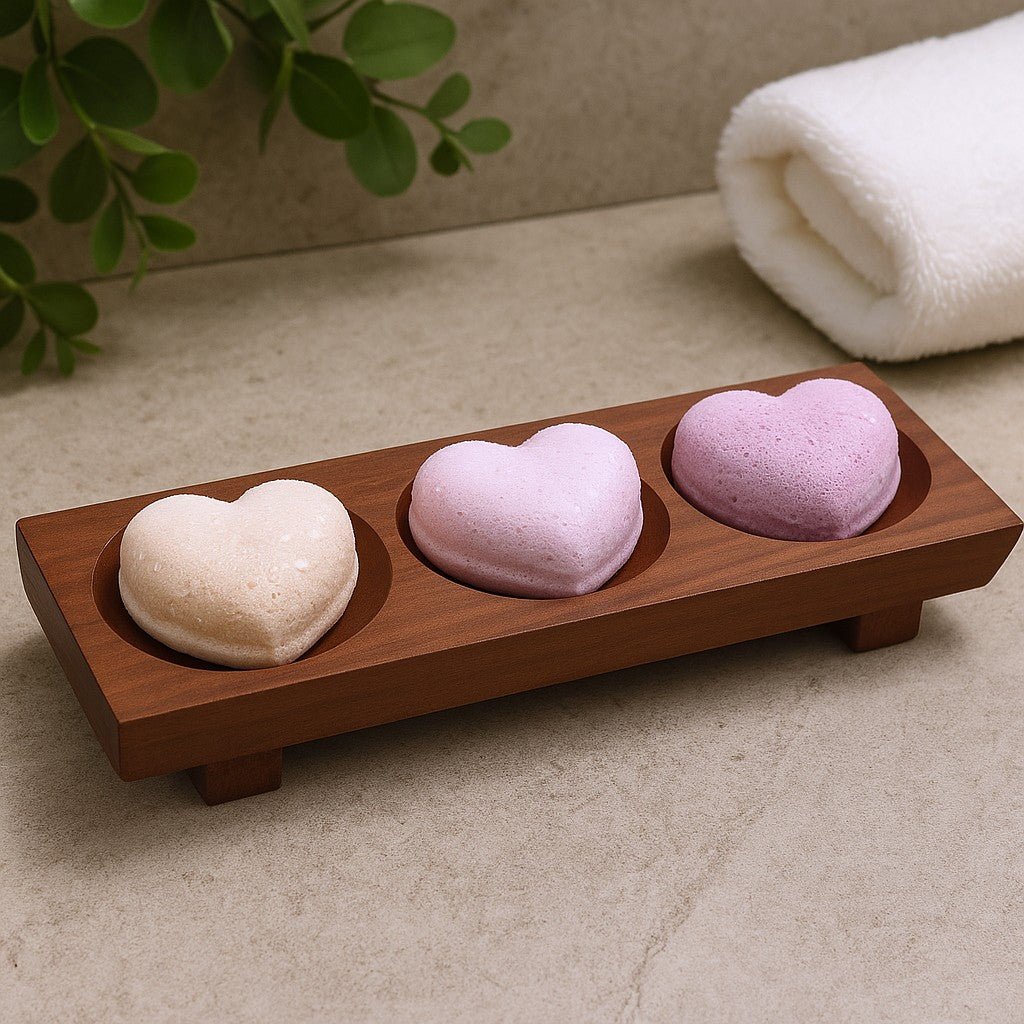 Soap Dish, Mahogany - SHAMTAM.COM
