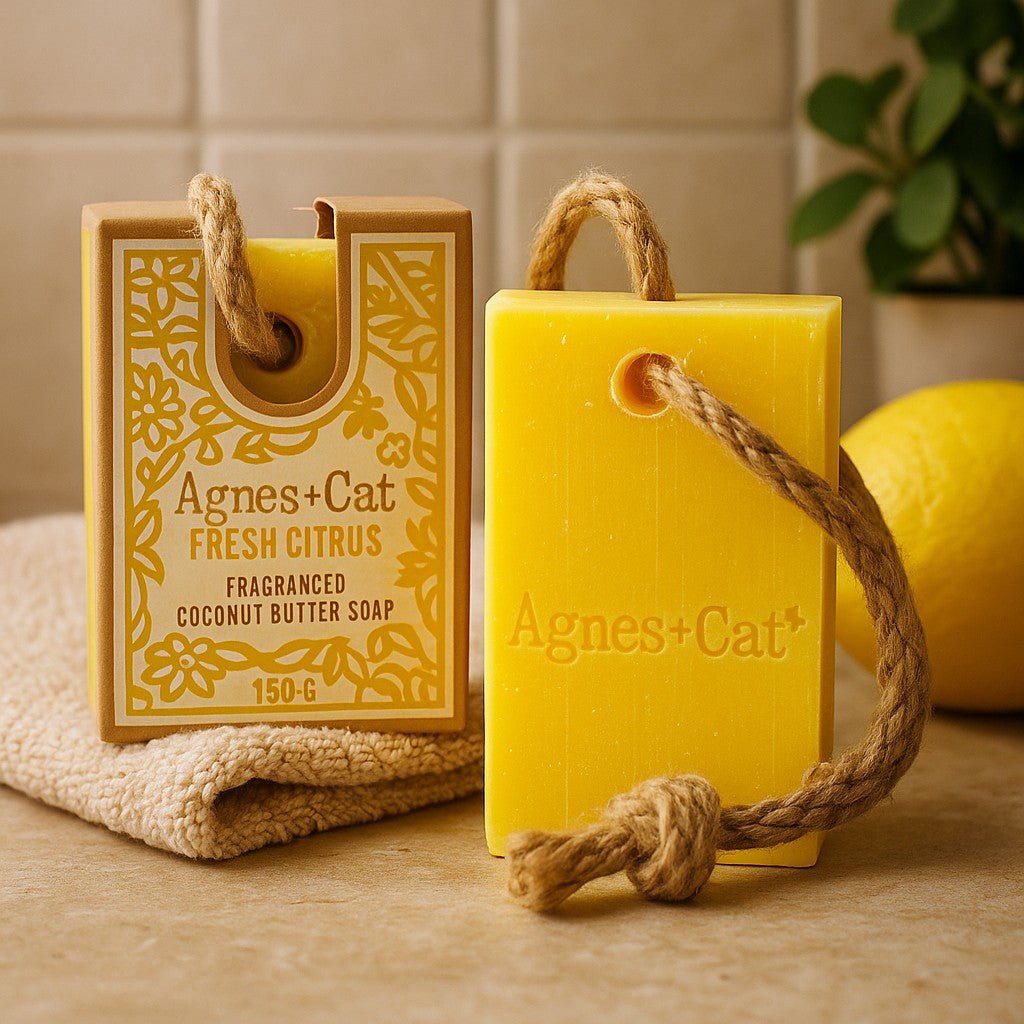 Soap On A Rope Bar - Fresh Citrus - SHAMTAM.COM