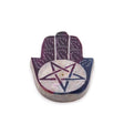Soapstone Hamsa Incense Burner with Pentagon Design for Protection & Balance - SHAMTAM.COM